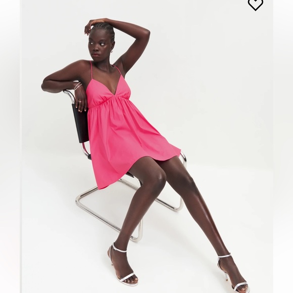 Reformation Amara dress in color flambe - Picture 5 of 8